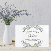 Eucalyptus afstuderen lavender violet gastenboek