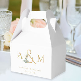 Eucalyptus Ampersand Trouwdoos Bedankdoosjes