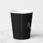 Eucalyptus Ampersand Wedding Papieren Bekers (Rechts)