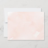 Eucalyptus Anemone Floral-Gepersonaliseerde Statio Notitiekaartje (Achterkant)