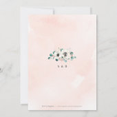 Eucalyptus anemone floral reheardiner kaart (Achterkant)