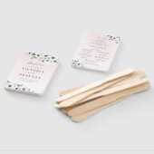 Eucalyptus anemone floral rustitprogramma's handwaaier (Niet-gemonteerd)