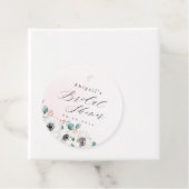 Eucalyptus anemone florale rustige vrijgezellenfee bedankjes labels (In situ)