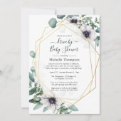 Eucalyptus Anemone Geometric Drive by Shower Kaart (Voorkant)