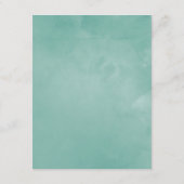 Eucalyptus Anemone Geometric Guest Details Informatiekaartje (Achterkant)