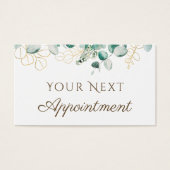 Eucalyptus Appointpas Visitekaartje (Voorkant)