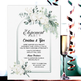 Eucalyptus Arch Elopement Party Kaart