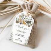 Eucalyptus Australian Birthday Hartelijk dank Cadeaulabel