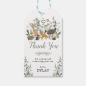 Eucalyptus Australian Birthday Hartelijk dank Cadeaulabel (Voorkant)