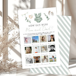 Eucalyptus Baby Meisje Douche Hoe Oud Mama Papa Sp