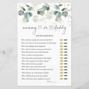 Eucalyptus Baby shower