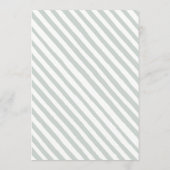 Eucalyptus baby shower Advice card ouders Advieskaart (Achterkant)