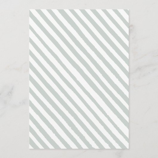 Eucalyptus baby shower Advice card ouders Advieskaart (Achterkant)