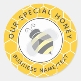 Eucalyptus Baby shower Clas Ronde Sticker