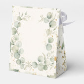 Eucalyptus baby shower Favor Box Bedankdoosjes (Achterkant)