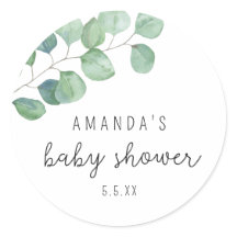 Eucalyptus - baby shower