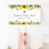 Eucalyptus Baby shower Sign Spandoek (Insitu)