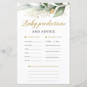 Eucalyptus baby voorspellingen en advies spel