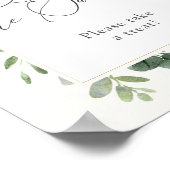 Eucalyptus Baby's zijn een Zoete Behandeling Bord Poster (Hoek)