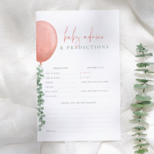 Eucalyptus & Ballon Baby Voorspelling & Advies Spe
