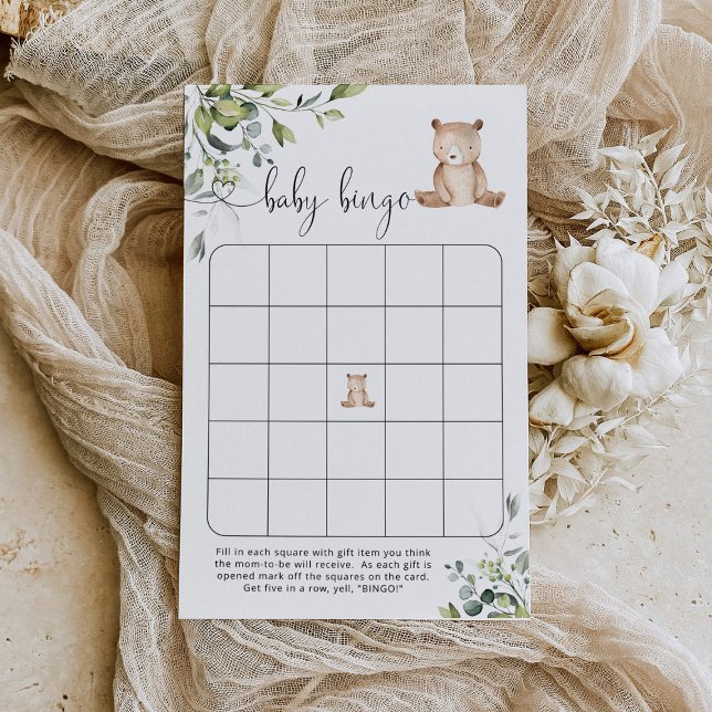 Eucalyptus beer baby shower bingo (Creator heeft geüpload)