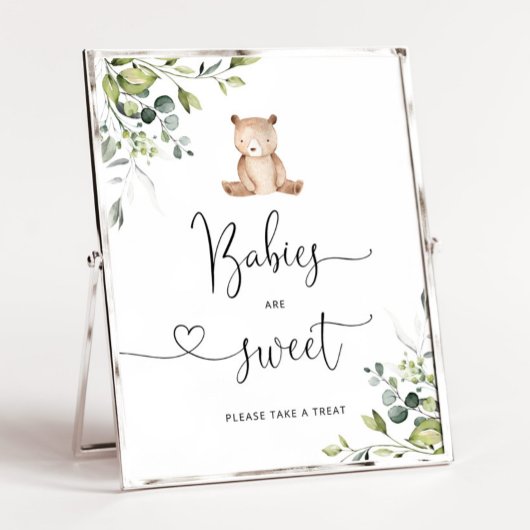 Eucalyptus beer Baby's worden zoet behandeld Poster