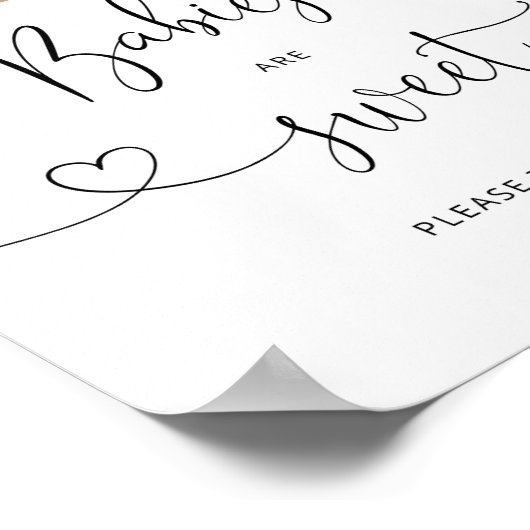 Eucalyptus beer Baby's worden zoet behandeld Poster (Hoek)