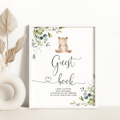 Eucalyptus beer Guest book Poster