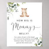 Eucalyptus beer hoe groot is het buikspel van mama poster (Voorkant)