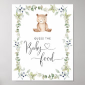 Eucalyptus beer raadt het baby voedsel poster (Voorkant)