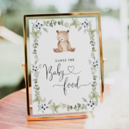 Eucalyptus beer raadt het baby voedsel poster