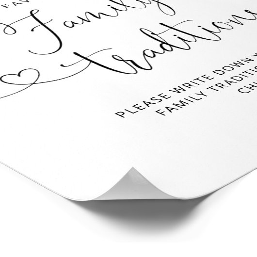 Eucalyptus beer tradities baby shower poster (Hoek)