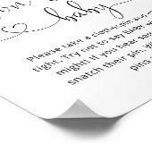 Eucalyptus beer Zeg geen baby shower spel Poster (Hoek)