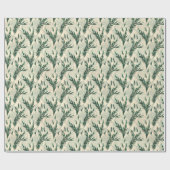 Eucalyptus betegelde elegant Weddenschap Cadeaupapier (Vlak)