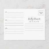 Eucalyptus Bewaar de datum Briefkaart (Achterkant)