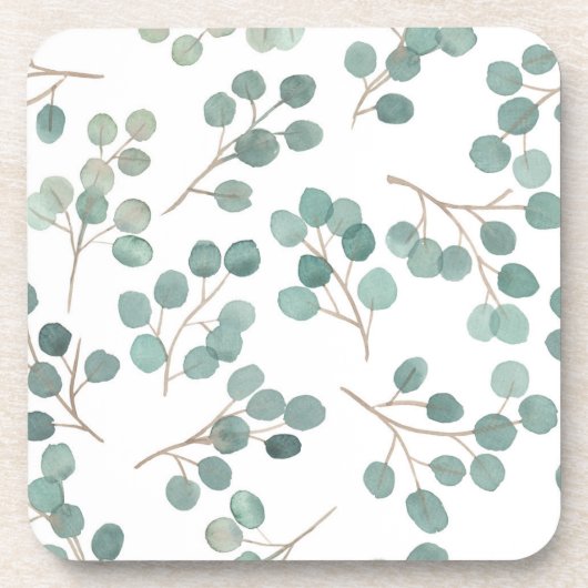 Eucalyptus Bier Onderzetter (Voorkant)