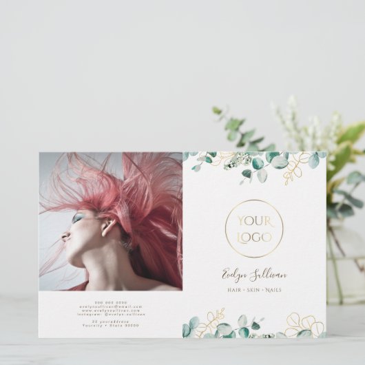 Eucalyptus bivoudig brochure (Staand voorkant)