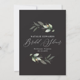 Eucalyptus Black gold vrijgezellenfeest Save The Date