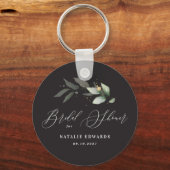 Eucalyptus Black gold vrijgezellenfeest Sleutelhanger (Voorkant)