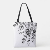Eucalyptus Black & White Delight #1 #foliage #art Tote Bag (Achterkant)