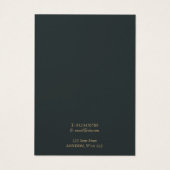 Eucalyptus blad ketting display kaart (Achterkant)