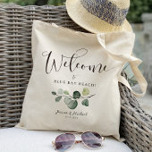 Eucalyptus blad welkomstgunst tote bag