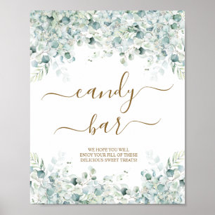 Eucalyptus Bladeren Snoepbar Shower Zing Poster