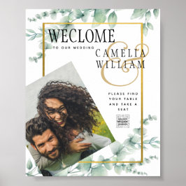 Eucalyptus Bladeren TROUWEN Groene decoratie GOUD 