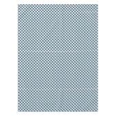 Eucalyptus Blauw Wit Geruit Patroon Home Decor Tafelkleed (Voorkant)