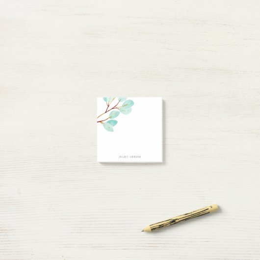 Eucalyptus Bliss | Munt Botanisch Post-it® Notes (Op bureau)