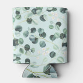 Eucalyptus Bliss: Turquoise Waterverf. Blikjeskoeler (Achterkant)