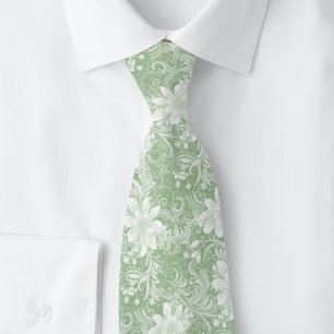 Eucalyptus Bloem Batik Stropdas
