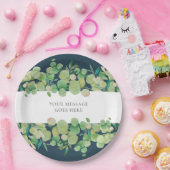 Eucalyptus Bloem Papieren Bordje (Feest)