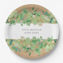 Eucalyptus Bloem Papieren Bordje